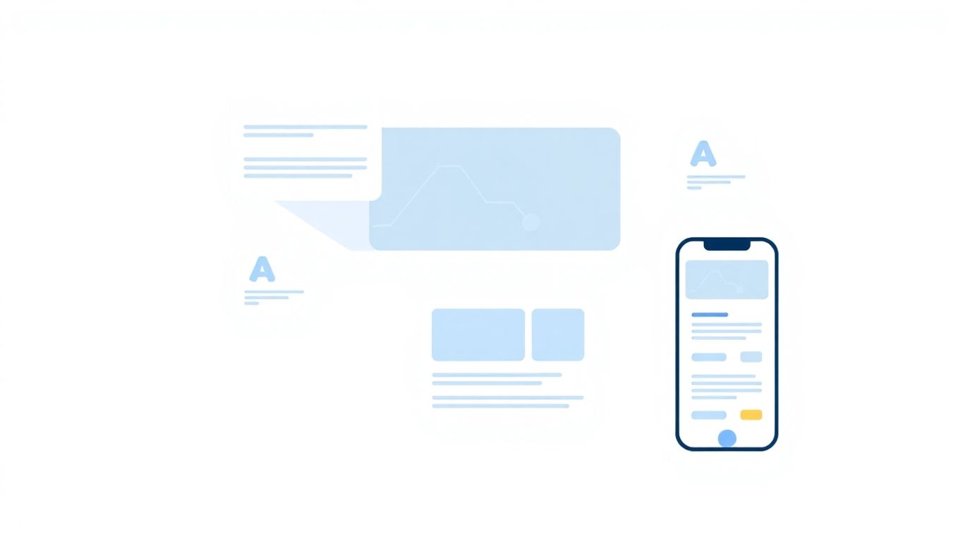 Illustrasjon av annonseplasseringer for Google AdSense