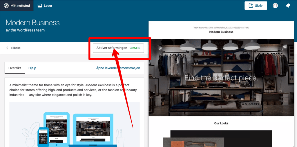 Lage nettside - Guide til gratis nettside 7