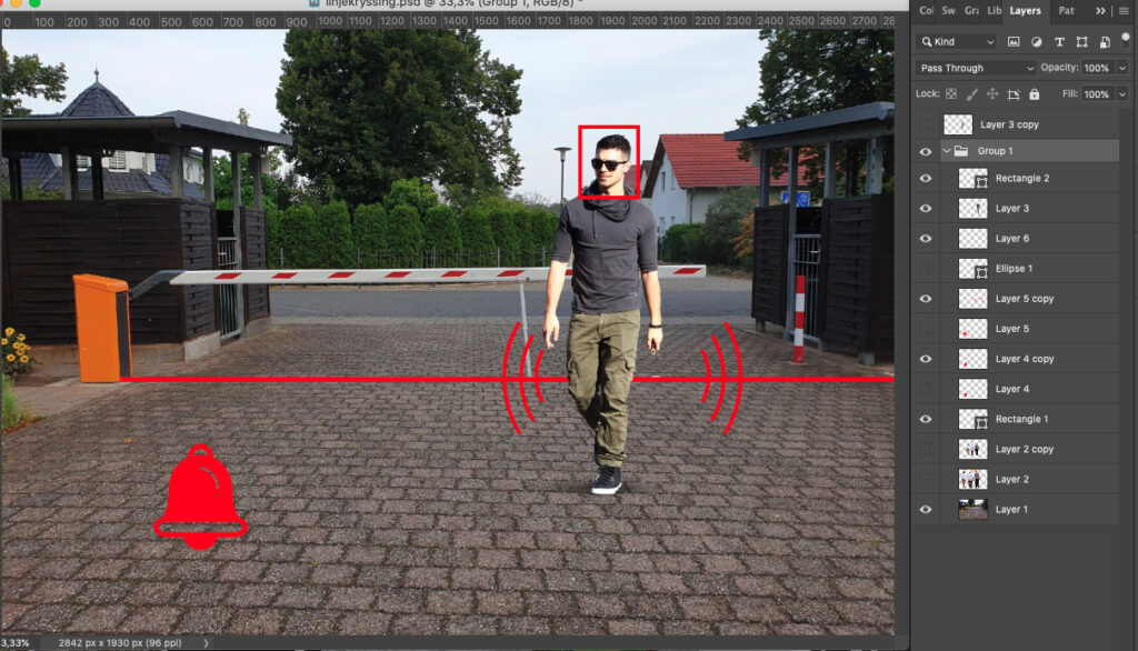 Netcam.no Linjekryssing 1