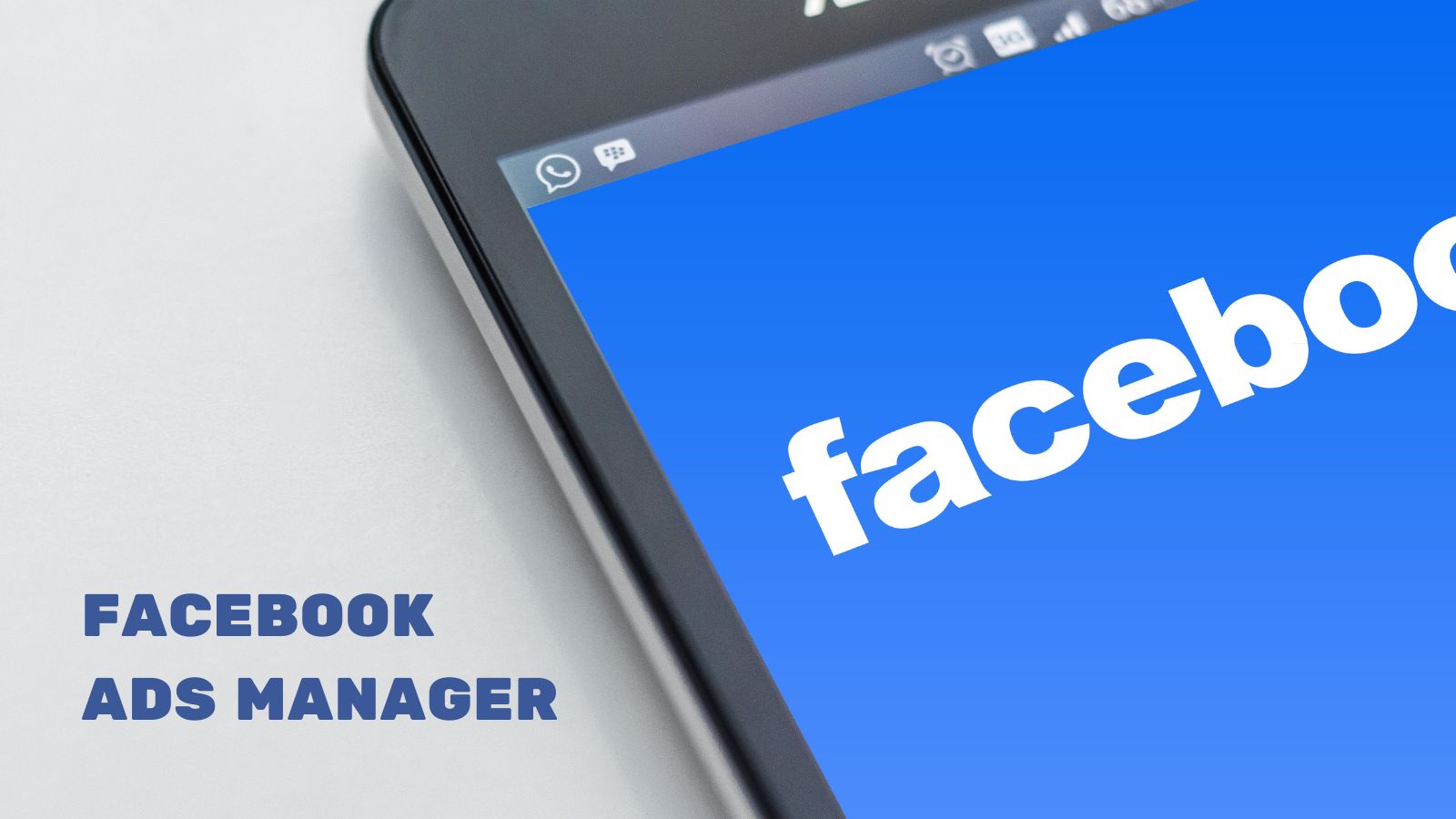 Ads Manager Facebook