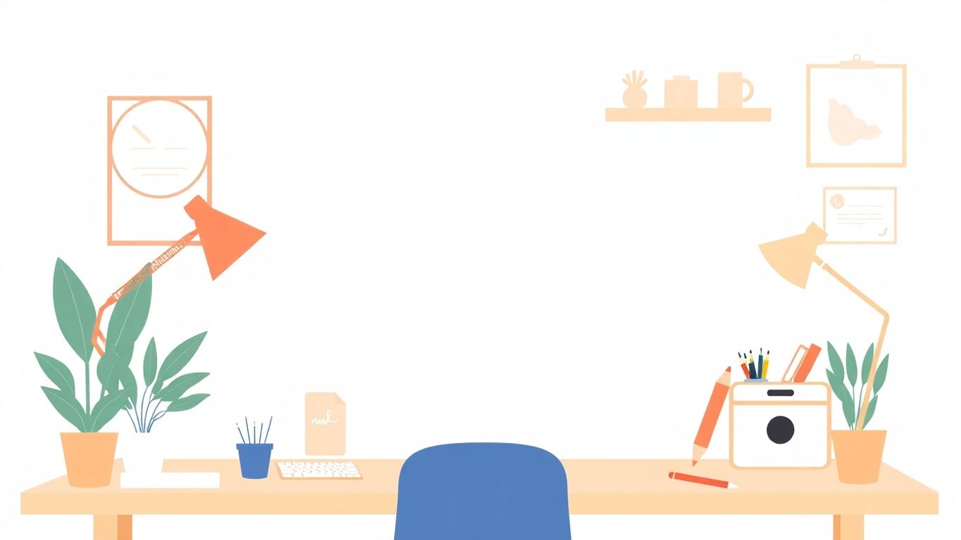 Web designer som jobber med en moderne datamaskin.