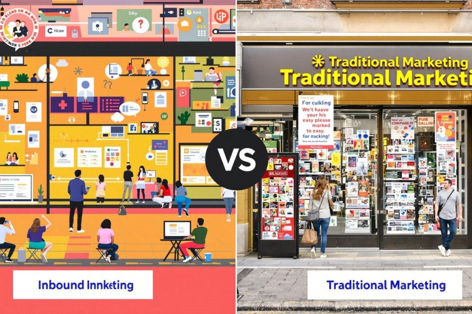 Innhold fra digital og tradisjonell markedsføring.