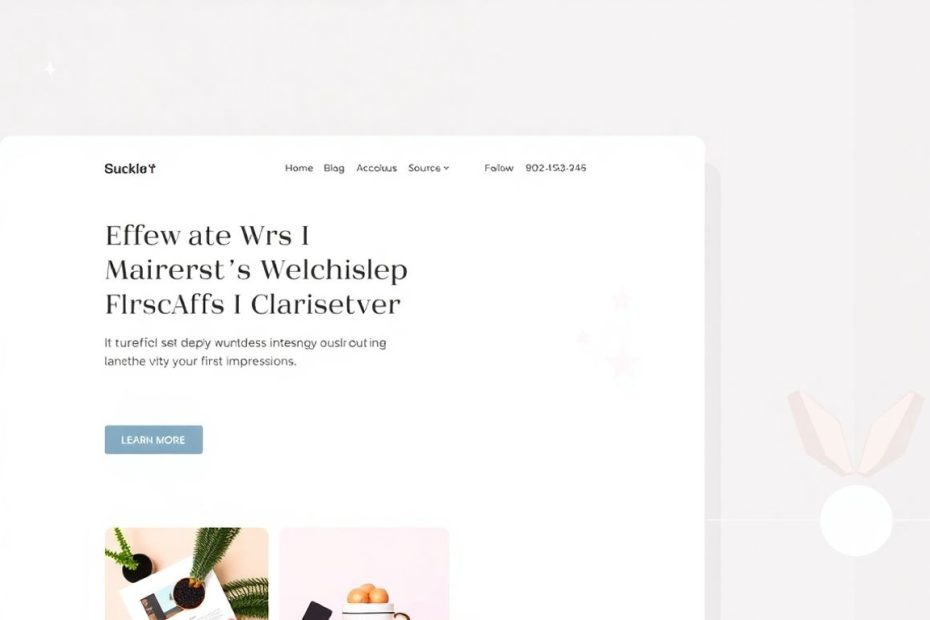 Moderne illustrasjon av webdesign med myke farger.