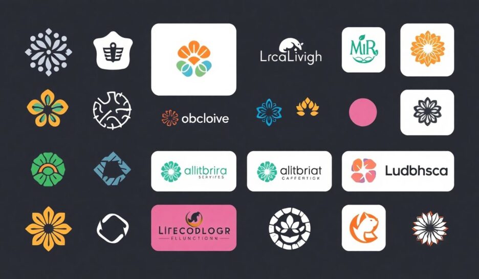 062d6c01thumbnail Moderne logo design illustrasjoner med myke farger.