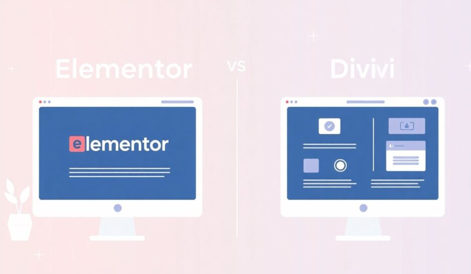 Illustrasjon av Elementor og Divi for enkelhet. {{brizy_dc_image_alt entityId=