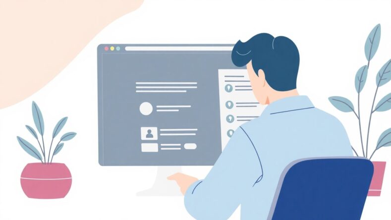 Bruker interagerer med en nettside for bedre opplevelse. {{brizy_dc_image_alt entityId=