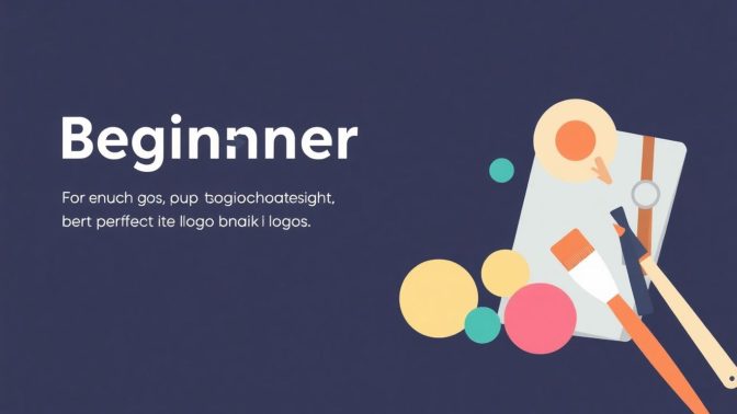 Illustrasjon av designverktøy for logoer