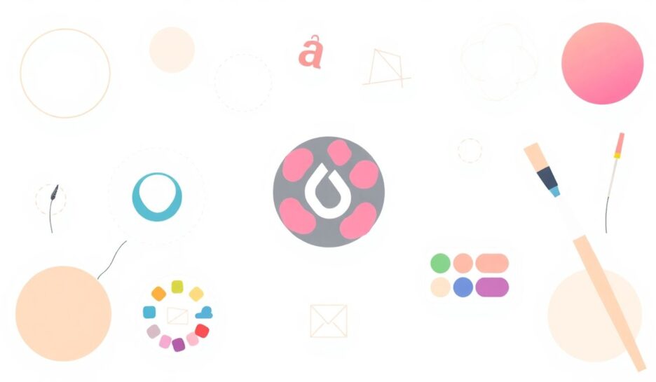 53954292thumbnail Moderne illustrasjon av logo design elementer.