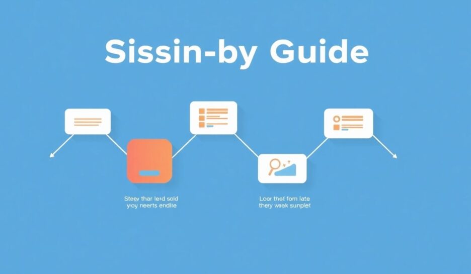 Illustrasjon av en trinn-for-trinn guide. {{brizy_dc_image_alt entityId=