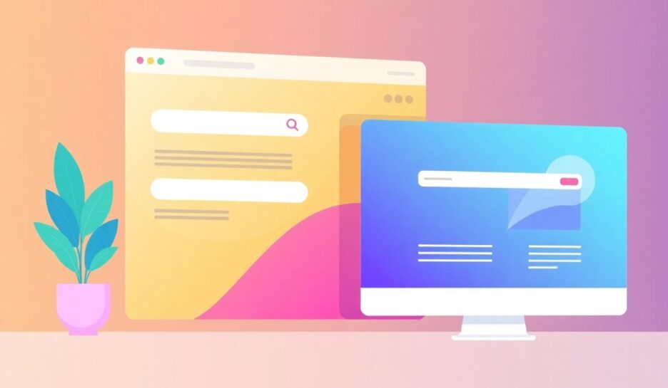 891c9c17thumbnail Moderne nettside med brukervennlig design og farger.