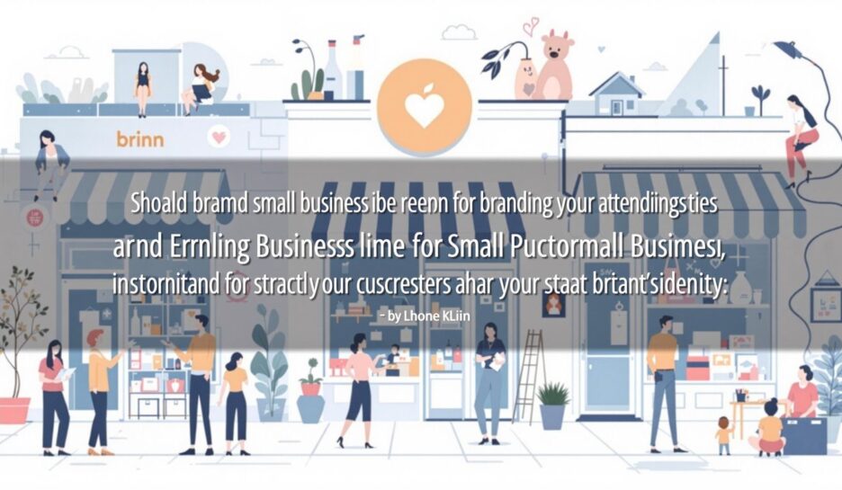 8abae969thumbnail Illustrasjon av små bedrifter med myke farger.