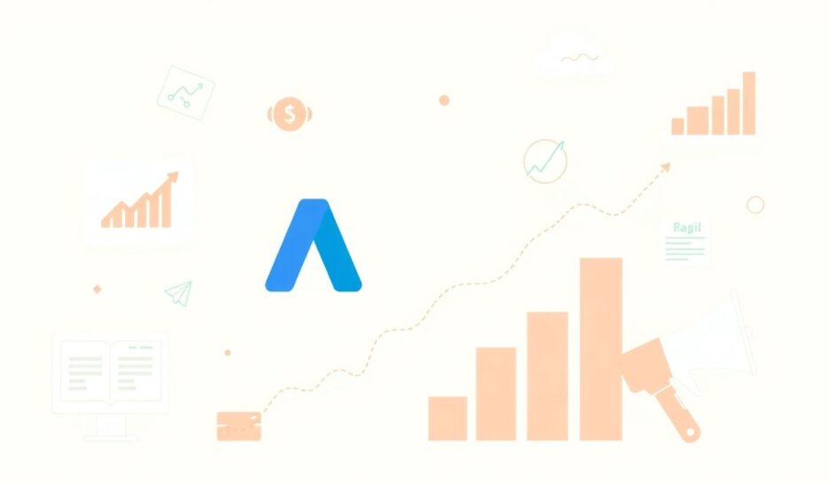 Moderne illustrasjon av digital markedsføring. {{brizy_dc_image_alt entityId=