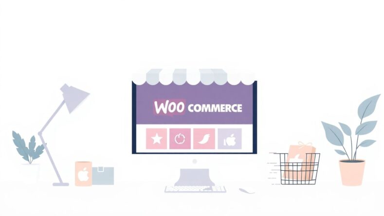 Moderne illustrasjon av nettbutikkoppsett. {{brizy_dc_image_alt entityId=