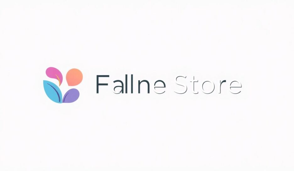 Moderne logo design med flate illustrasjoner i pastellfarger. {{brizy_dc_image_alt entityId=