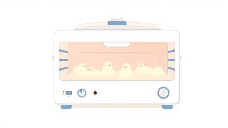 Illustrasjon av en inkubator med myke farger. {{brizy_dc_image_alt entityId=