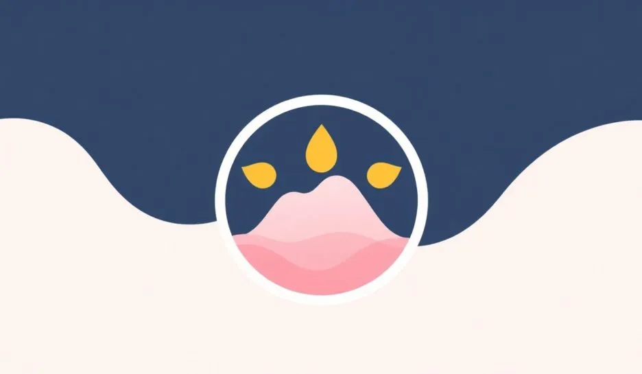 Kule logo design i moderne, myke farger.