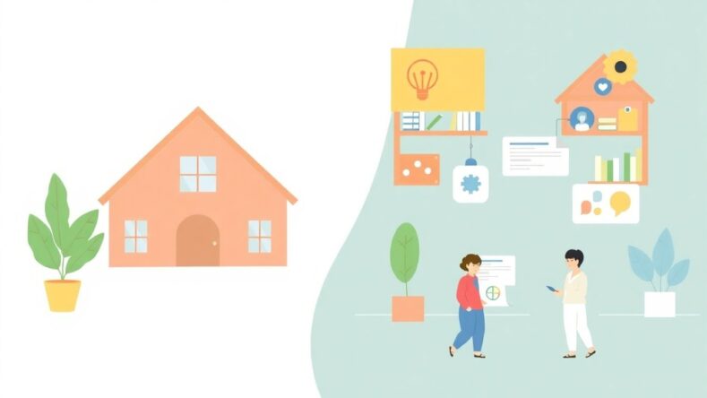 Kombinasjon av tradisjonell og digital markedsføring.