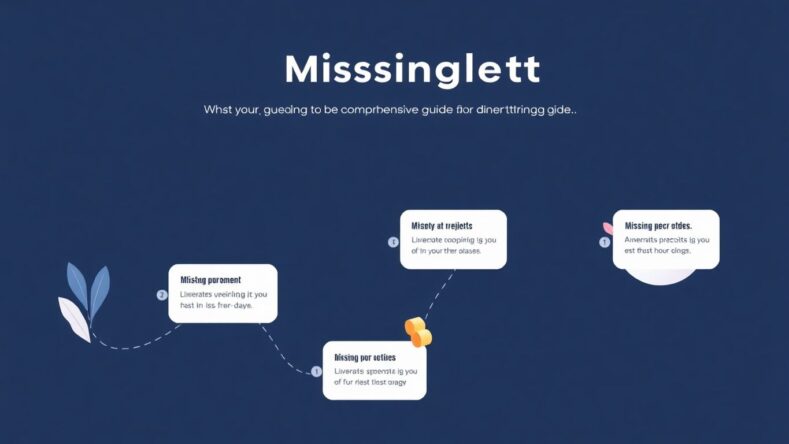 Illustrasjon av trinnvis guide til Missinglettr.